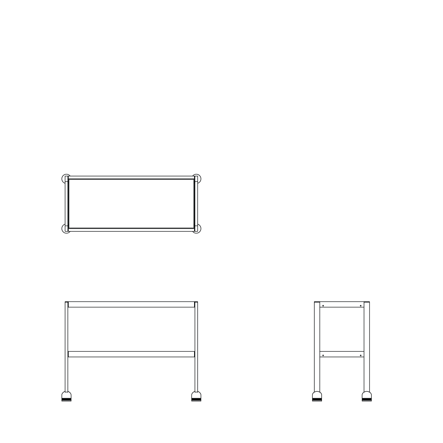 2 tier freestanding heavy duty racking system